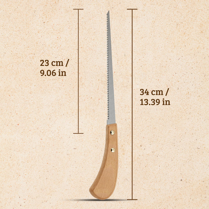 Hand Saw for Trees & Cutting Branches - Pruning Saws with SK5 Steel Blade for Smooth & Precise Cuts - Handsaws for Camping, Gardening, Wood, Hiking, Landscaping & Carpentry - Portable Saw